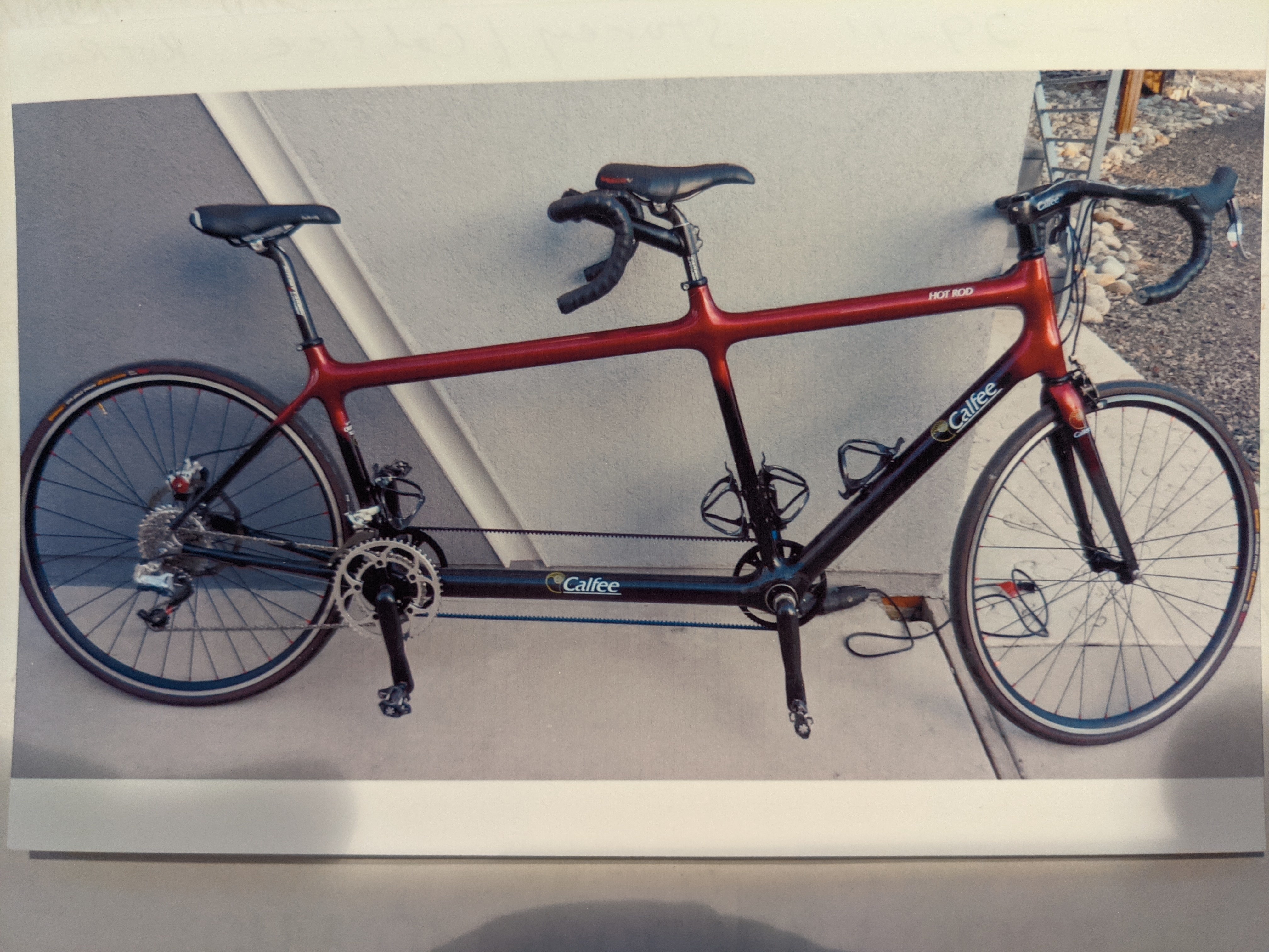 2011 Calfee Design Tetra large tandem tandem