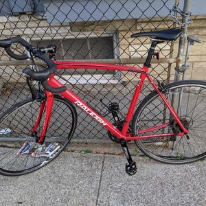 2017 Raleigh Aluminum Red