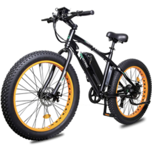2020 Ecotric Ebike Black, Orange, and White