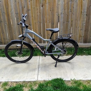 2019 Envo D35 Silver, gray or bare metal and Orange