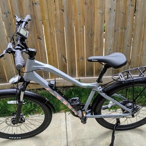 2019 Envo D35 Silver, gray or bare metal and Orange