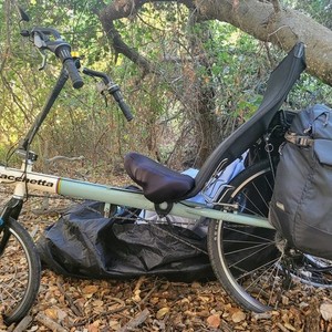 Bacchetta Giro recumbent Green and White