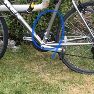 2016 Trek 7.0FX Silver, gray or bare metal