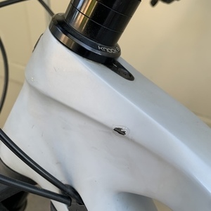 2019 Trek Slash 9.7 Silver, gray or bare metal