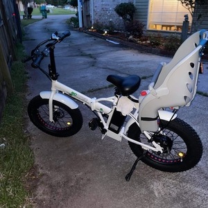 2019 Ecotric 20” Fat Tire Beach E-Bike White