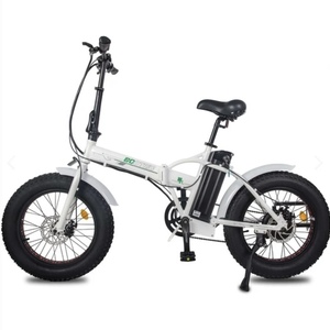 2019 Ecotric 20” Fat Tire Beach E-Bike White