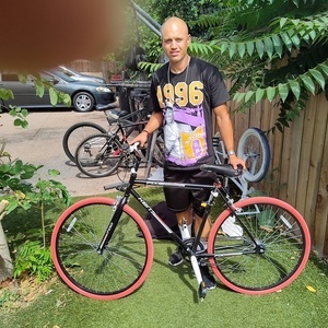 2017 Kent 700 C Thruster Fixie Black