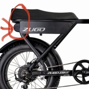 2020 Zugo Zugo bike personal mobility device (electric scooter, skateboard, unicycle, etc) Black