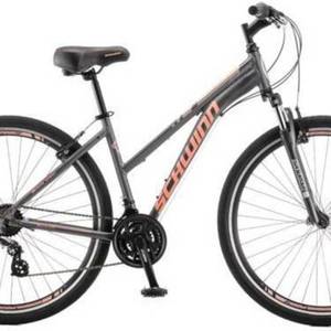 2021 Schwinn GTX 3 Hybrd Silver, gray or bare metal and Pink