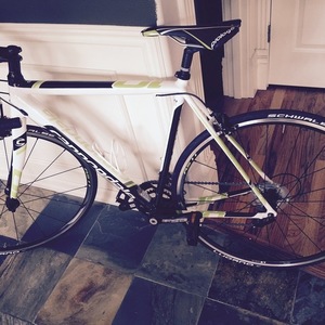 2014 Cannondale CAAD10 105 Green, White, and Black