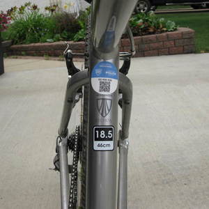 2016 Trek Shift 3 WSD 18.5M Silver, gray or bare metal