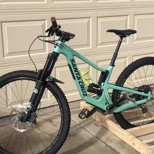 2018 Santa Cruz Mega Tower Teal