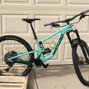 2018 Santa Cruz Mega Tower Teal