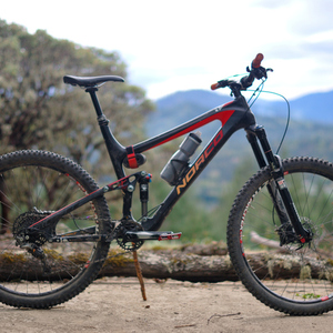 2014 Norco Bikes Sight Carbon LE FS Black, Red, and Orange