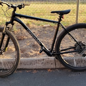 2021 Cannondale Trial 5 XL/ C26501M10XL Black and Silver, gray or bare metal