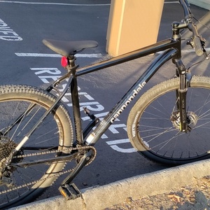 2021 Cannondale Trial 5 XL/ C26501M10XL Black and Silver, gray or bare metal