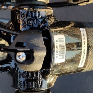 2021 Cannondale Trial 5 XL/ C26501M10XL Black and Silver, gray or bare metal