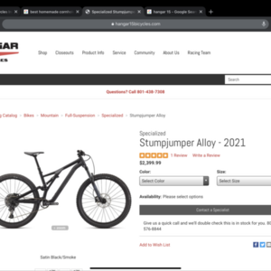 2021 Specialized Stuntjumper Black