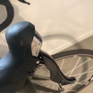 Ridley Carbon Fiber Black and Silver, gray or bare metal