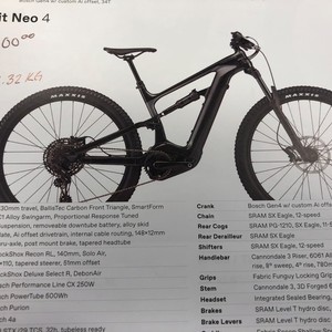 2021 Cannondale Habit Neo 4 Black
