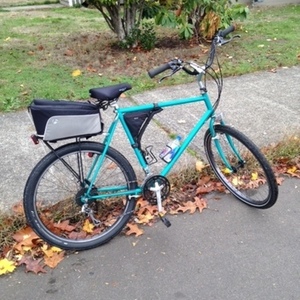 1988 French something male style Teal and Black