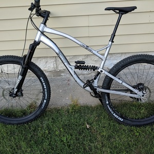 2018 Guerrilla Gravity The Smash Silver, gray or bare metal
