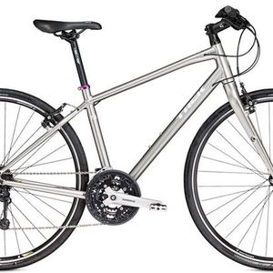 2014 Trek 7.4 FX WSD Silver, gray or bare metal and Purple