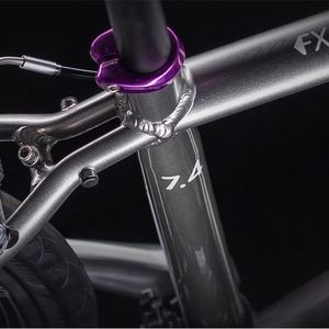 2014 Trek 7.4 FX WSD Silver, gray or bare metal and Purple