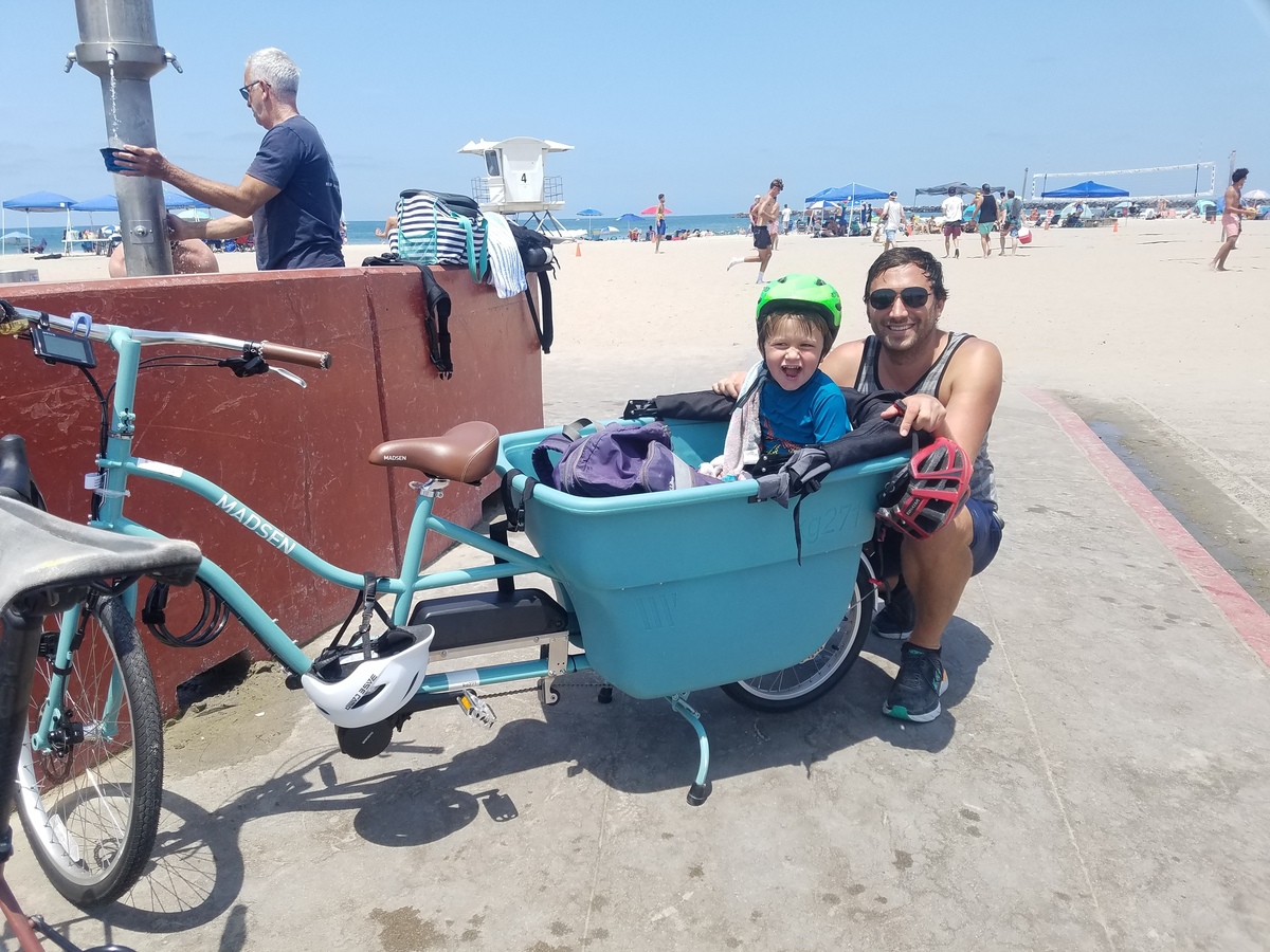 2021 Madsen cargo bike (rear storage)