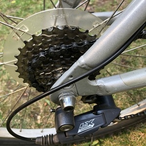 1998 Gary Fisher Tassajara Silver, gray or bare metal