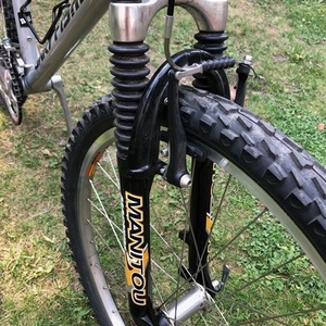 1998 Gary Fisher Tassajara Silver, gray or bare metal