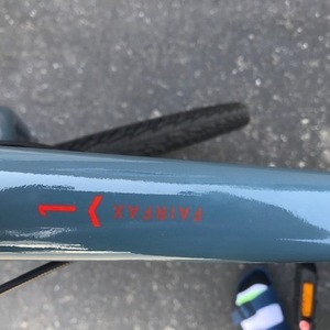 2021 Marin Bikes Fairfax1 Silver, gray or bare metal and Red