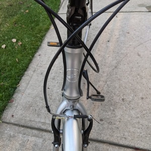 2008 Giant Tran Send DX Silver, gray or bare metal