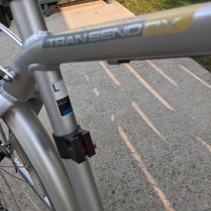 2008 Giant Tran Send DX Silver, gray or bare metal