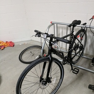 2017 Diamondback Haanjo Metro Black and Silver, gray or bare metal