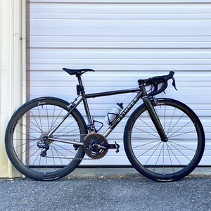 2016 Stinner Frameworks Gibraltar Titanium Black, Silver, gray or bare metal, and Teal