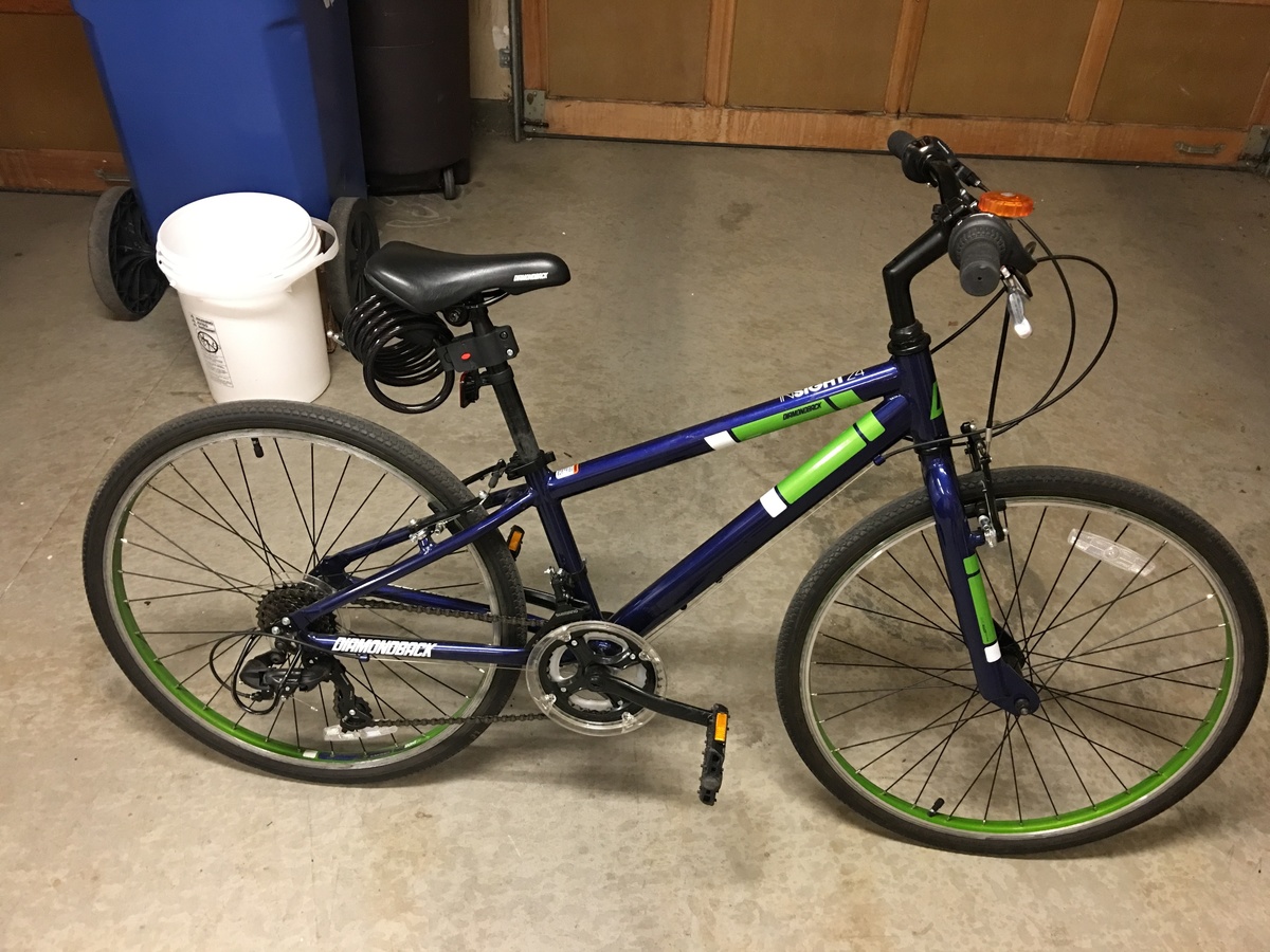 2017 Diamondback Commuter road bike 24' wheel