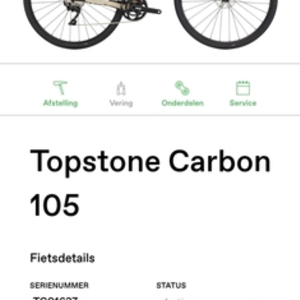 2019 Cannondale Topstone Carbon Yellow or Gold en Black