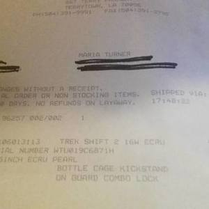 Trek Hybrid Silver or Gray and Black