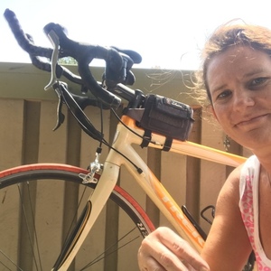 Trek Orange and White