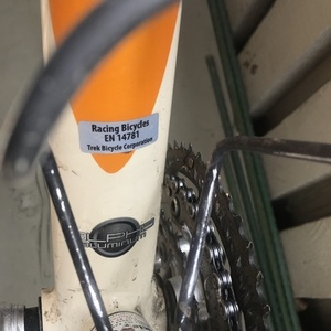 Trek Orange and White