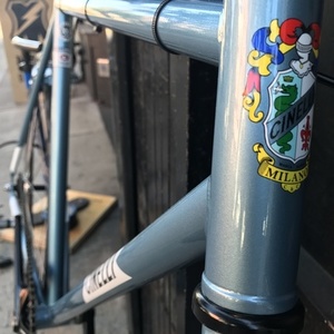 2017 Cinelli Gazetta Track - Medium Blue