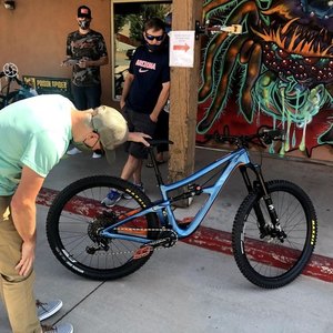 2020 Ibis Ripmo Blue and Orange