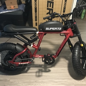 2020 Super73 RX Red and Black