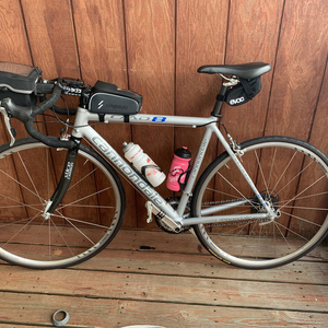 2006 Cannondale CAAD8 Silver, gray or bare metal