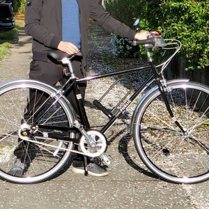 2021 PUBLIC bikes V7i Black and Silver, gray or bare metal