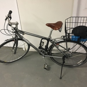 2012 Jamis Commuter 4 Silver, gray or bare metal