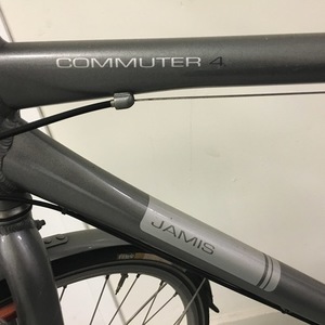 2012 Jamis Commuter 4 Silver, gray or bare metal