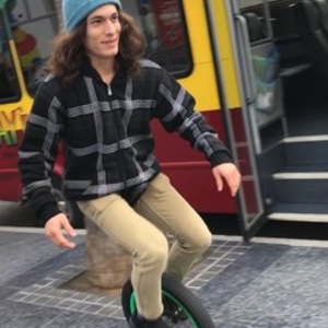 2012 Nimbus Nimbus trials unicycle Black and Green