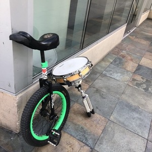 2012 Nimbus Nimbus trials unicycle Black and Green